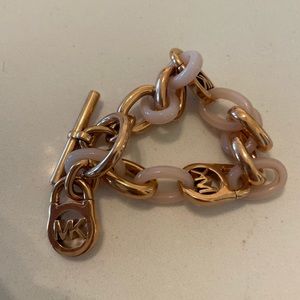 Michael Kors Rose Gold Bracelet Set - lightly used